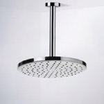 Remer 347N-356MD20 8 Inch Ceiling Mount Rain Shower Head With Arm, Chrome